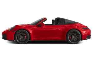 Porsche Taycan 4S sedan điện thể thao màu đỏ