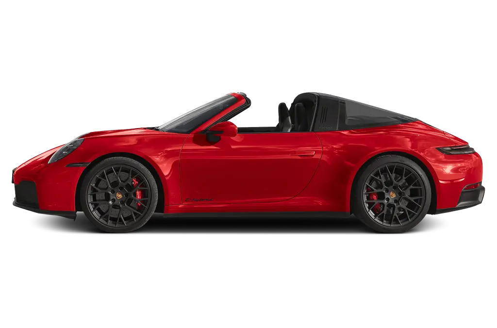 Porsche Taycan 4S sedan điện thể thao màu đỏ